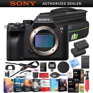 Sony a7R IV Alpha Mirrorless 4K Camera + Deco Gear Case Extra Battery Kit Bundle - Picture 1 of 12