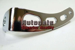 Soporte de resorte de retorno de acelerador cromado Ford GM Street Hot Rod Edelbrock Holley - Imagen 1 de 2