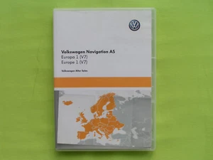 SD KARTE NAVIGATION AS EUROPA 2018 V7 VW DISCOVER MEDIA 2 T-ROC T5 T6 POLO CADDY - Bild 1 von 4