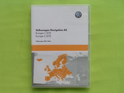 SD KARTE NAVIGATION AS EUROPA 1 2018 V7 VW DISCOVER MEDIA 2 PASSAT SHARAN GOLF 7 - Bild 1 von 4