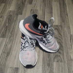 NIKE Zoom WINFLO 3 Women's Size 9.5 Running Shoe WolfGray Black Mango 831562-008 - Picture 1 of 8