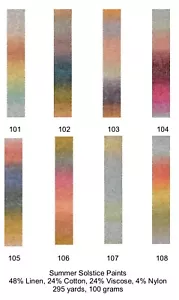 Summer Solstice Paints Yarn from Juniper Moon Farms - Picture 1 of 12