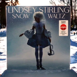 Lindsey Stirling Snow Waltz LP Sugarplum Pink Vinyl Christmas Target 2022 Sealed - Picture 1 of 8