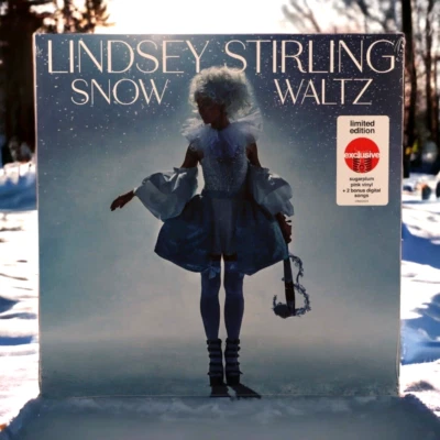 Lindsey Stirling Snow Waltz LP Sugarplum Pink Vinyl Christmas Target 2022 Sealed - Image 1 of 4