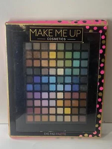 Make Me Up Cosmetics Eye Pad 80 Colour Eyeshadow Palette - Picture 1 of 10