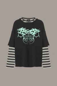 Rose In Good Faith X Kid Laroi Life Goes On L/S Shirt XL Sold Out Rapper Merch - Picture 1 of 8