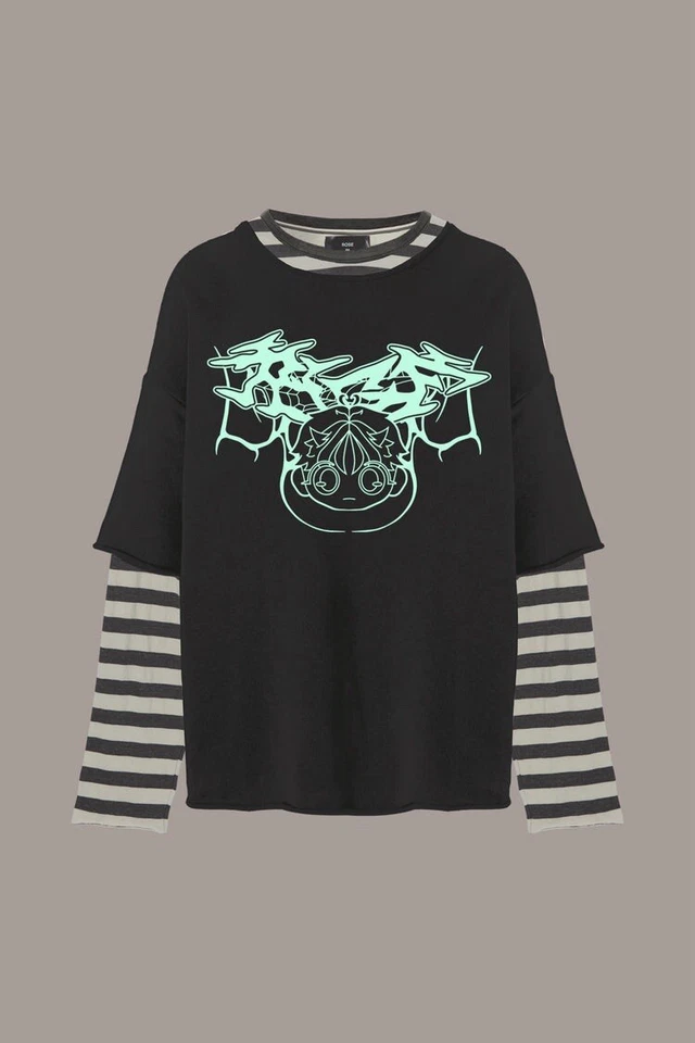 Rose In Good Faith X Kid Laroi Life Goes On L/S Shirt XL Sold Out Rapper Merch - Image 1 of 4