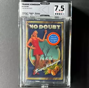 NO DOUBT Tragic Kingdom SEALED 1995 GRADED U.S. CASSETTE W/HYPE STICKER - Imagen 1 de 6
