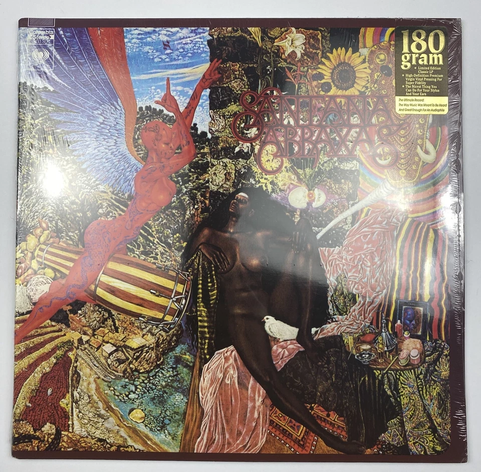 Santana Abraxas Reissue Gatefold LP in Shrink Good Bx1