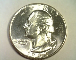 Washington 1960 cuarto elección sin circular/gema ch. UNC. / GEMA BONITA ORIGINAL - Imagen 1 de 2