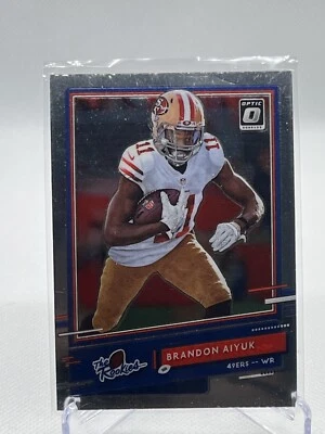 Brandon Aiyuk 2020 Panini Donruss Football Optic The Rookies RC #TR-BA 49ers - Image 1 of 2