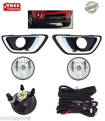 NEW FOG LIGHT KIT LAMPS FOR FITS 2015-2020 CHEVROLET COLORADO TRUCK 5202 BULB - Image 1 of 4