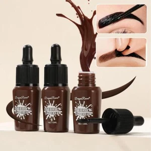 Peel-off Dye Eyebrow Gel Semi-Permanent Waterproof Sweatpr F9F4 Tint Tattoo V0A1 - Picture 1 of 15