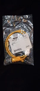 Turck VBRS 4.4-2PKG 3Z-0.3/0.3 EuroFast Mini Cordset new old stock  U0117-37 - Picture 1 of 4