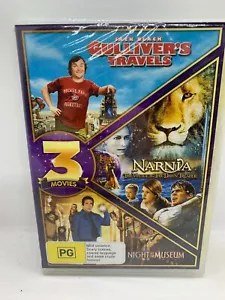 Gulliver's Travels / Narnia Voyage Of The Dawn Treader / Night At The Museum DVD - Picture 1 of 2