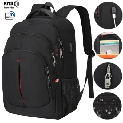 BAIGIO 50L Rucksack Wasserdicht Freizeit Sport Arbeit Schulrucksack Reiserucksack DHL
