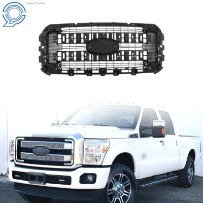 For 2011-2016 Ford F-250 F-350 F-450 F-550 Super Duty Front Bumper Grille Bracke Foto 1 de 4