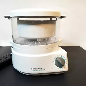 Black & Decker Flavor Scenter Handy Steamer Food Rice Vegetable Cooker HS800 - Picture 1 of 21