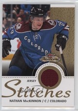 2013-14 Fleer Showcase Stitches Nathan MacKinnon #S-NM Rookie RC