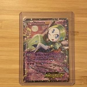Pokemon TCG Card Legendary Treasures Radiant Collection Meloetta EX RC11/RC25 - Picture 1 of 5
