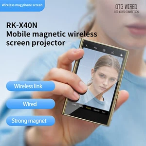 Smartphone RX-X40N HD 1080P Selfie Sans Fil Moniteur Vidéo Écran Magnétique iPhone - Photo 1 sur 11