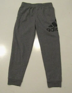 ADIDAS Gray Black Jogger Pants AK5927 AH23 CC Sz XL 18/20 NWT Youth Unisex Pants - Picture 1 of 2