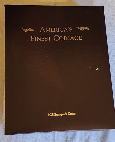 America's Finest Coinage U.S. Mint Proof Sets 2007-2016 PCS Stamps & Coins Album Cover