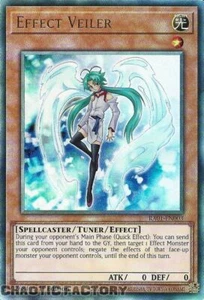 YUGIOH ULTIMATE Rare RA01-EN003 Effect Veiler 1st Edition NM - Picture 1 of 1