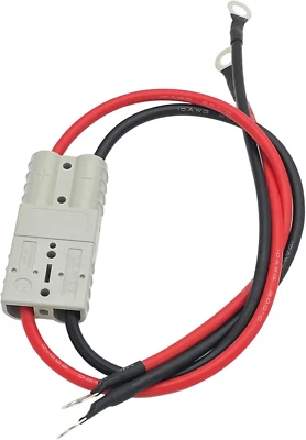 Electric Forklift Charging Plug 10AWG Battery Connect Cable with Quick Connector - Image 1 of 4