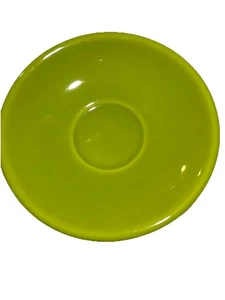 Plato de vajilla pequeño vintage verde cajón y barril - Imagen 1 de 5