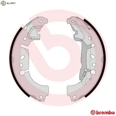 BRAKE SHOE SET S 23 580 FOR FIAT FIORINO/Box/Body/MPV TIPO/Hatchback QUBO 0.9L - Image 1 of 4