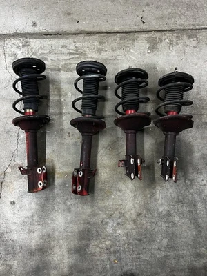 JDM Subaru Impreza WRX STi 5x100 Shocks Spring Struts V5 1998-2001 Front & Rear - Image 1 of 4