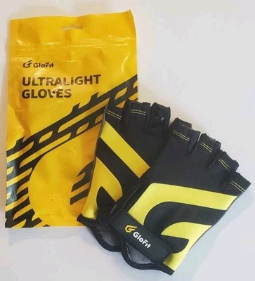 NEW NIP GLOFIT Ultralight Workout Gloves For Women And Men ( L ) Fingerless - Image 1 of 4