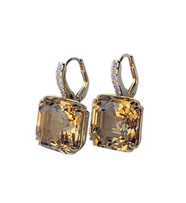 Nuevos pendientes colgantes Millenia SWAROVSKI con caja 100 % auténticos cristales marrones 5725744 Foto 1 de 4