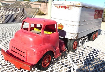 Semirremolque Wyandotte Coast To Coast Truck Lines de colección de los años 50 Foto 1 de 4