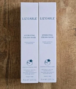 2 x 75ml = 150ml Liz Earle Hydrating Cream Face Mask BOXED BNIB BOX - Picture 1 of 7
