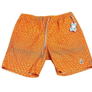 Neu mit Etikett Psycho Bunny Haines Badehose neonorange frost Größe XL Surfen Strand Reisen - Bild 1 von 6