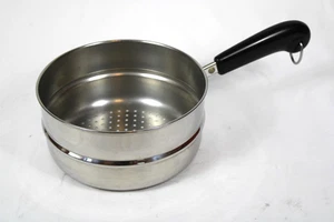 Revere Ware Stainless 2 & 3 Qt Strainer Steamer Insert Handle 7-1/4" Diameter - Picture 1 of 8