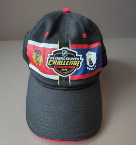 Gorra Fanatics NHL Chicago Blackhawks 2019 Berlin Global Challenge Alemania - Imagen 1 de 4