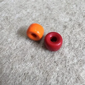 Carolina Bucci Coral Cornelian Forte Beads Red Orange Bracelet Necklace Charms - Picture 1 of 3