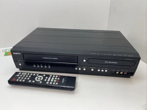 Sanyo FWZV475F DVD Recorder / VCR Combo Transfer VHS to DVD Plays Works READ - Picture 1 of 14