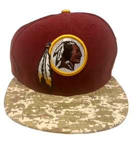 59Fifty Washington Redskins Salute to Service Cappello mimetico strapback NFL Commanders - Foto 1 di 2