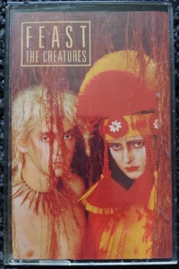 THE CREATURES FEAST CASSETTE TAPE 1983 PAPER LABEL POLYDOR UK - Picture 1 of 5
