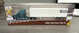 Classic Metal Works HO Scale 2000’s Semi Tractor Trailer Set Northern Chemical - Picture 1 of 3