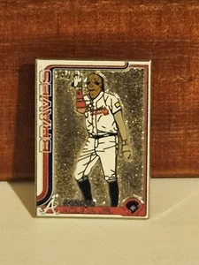 RONALD ACUNA JR. 2025 Topps Series 1 Super Box Enamel Collectors Pin - Braves - Picture 1 of 1