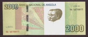 ANGOLA 2012 2000 2,000 Kwanzas P 157 a Crisp UNC - Picture 1 of 2