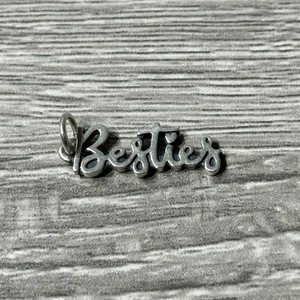 James Avery Besties Charm. 925 Sterling Silver EUC - Picture 1 of 6