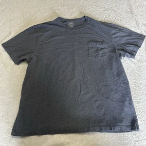 LL Bean Shirt Gray XL Men Pocket Cotton Regular Fit T Shirt Short Sleeve - Picture 1 of 5
