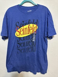 Camiseta Top Seinfeld TV Show Master Of Your Domain Doble Lado Gráfico Talla XL - Imagen 1 de 12
