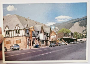 Jackson Wyoming Postcard the last of the Old West looking east on Broadway - Picture 1 of 3